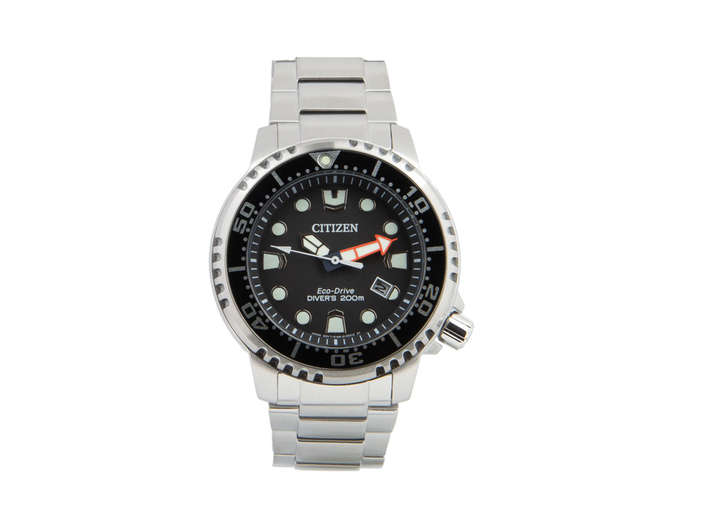 Reloj de Cuarzo Citizen Promaster, Eco Drive, 44 mm, Negro, 20 atm, BN0150-61E