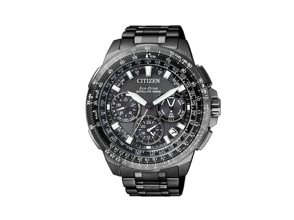 Reloj de Cuarzo Citizen Satellite Wave GPS Sky Premier, EcoDrive, CC9025-51E