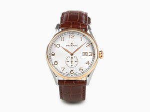 Reloj de Cuarzo Delbana Classic Fiorentino, 42mm, Correa piel, 53601.682.6.062