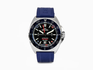 Reloj Automático Delma Racing Oceanmaster, Negro, 44 mm, 41501.670.6.048