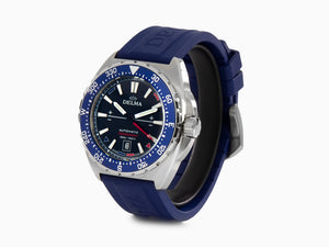 Reloj Automático Delma Racing Oceanmaster, Negro, 44 mm, 41501.670.6.048