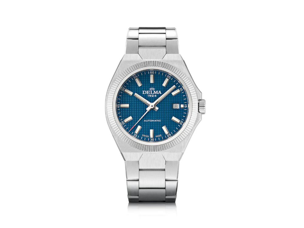 Reloj Automático Delma Midland, Azul, 40.5 mm, 41701.740.6.041