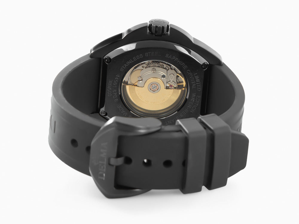 Reloj Automático Delma Diver Shell Star Black Tag, Ed. Limitada, 44501.670.6.151