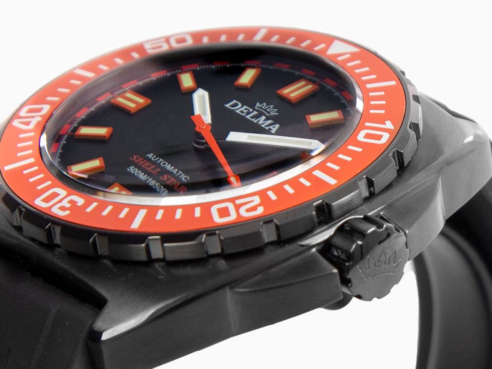 Reloj Automático Delma Diver Shell Star Black Tag, Ed. Limitada, 44501.670.6.151