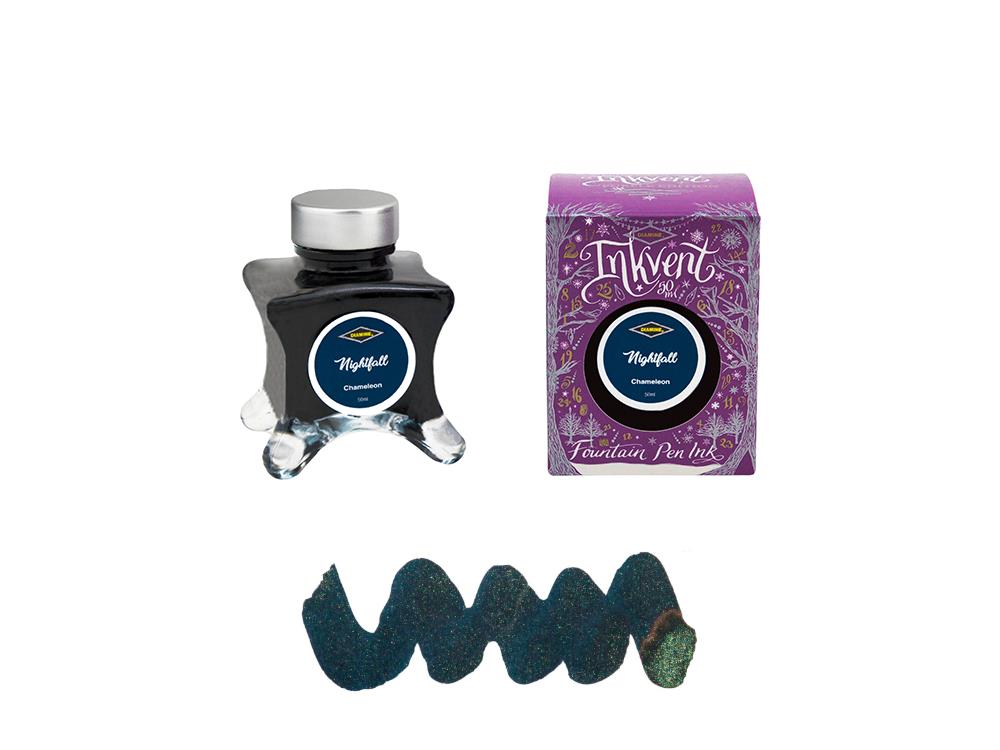 Tintero Diamine Moon Beam Ink Vent Purple, 50ml, Chamaleon, Azul