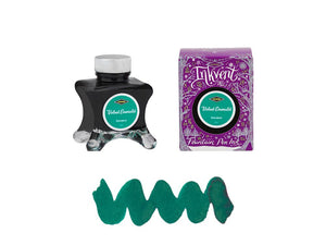 Tintero Diamine Velvet Emerald Ink Vent Purple, 50ml, Standard, Verde