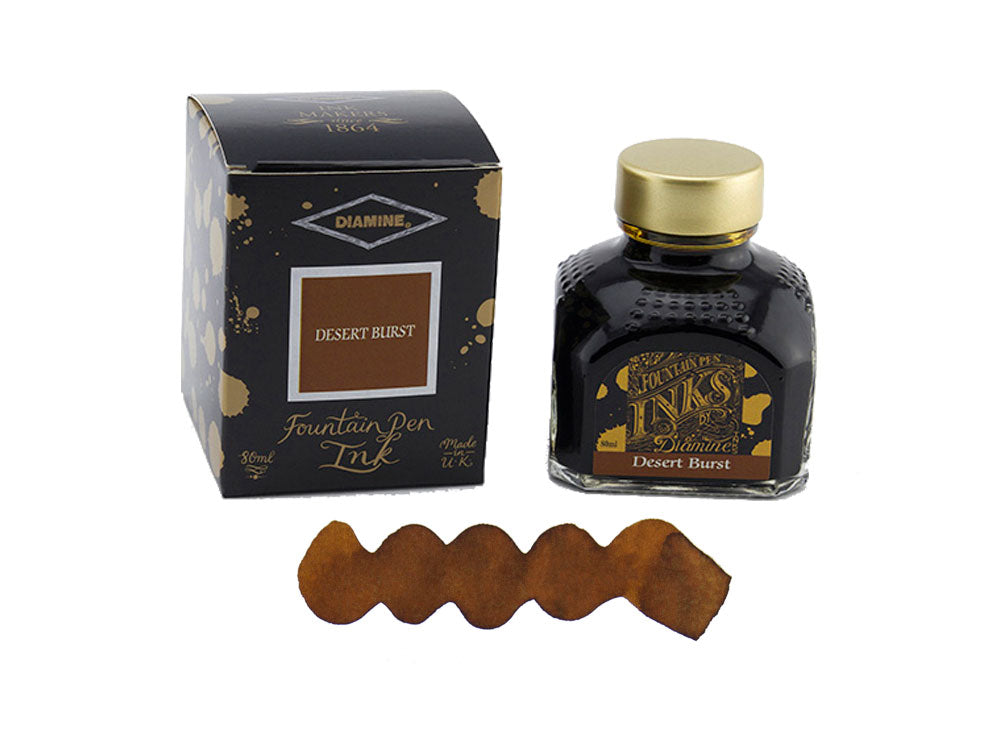 Tintero Diamine Desert Burst, 80ml., Cristal