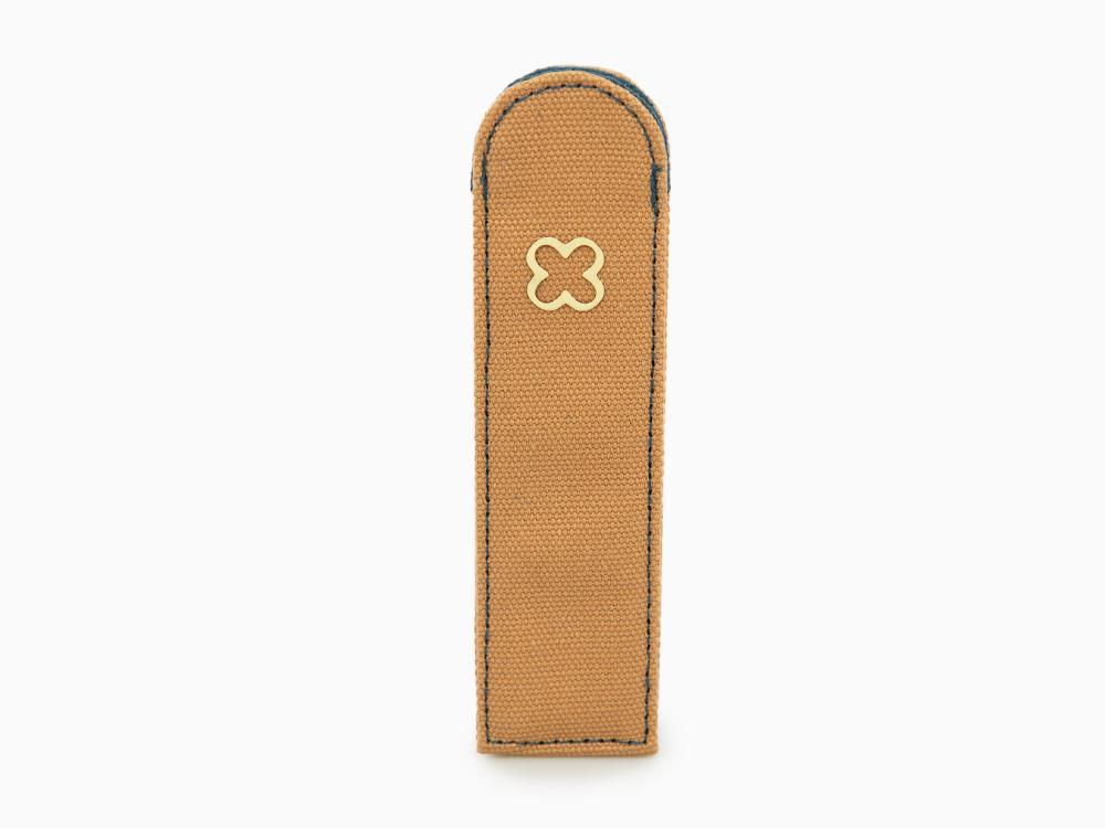 Estuche Esterbrook Canvas Single Sleeve Tan, Marrón, ECT100