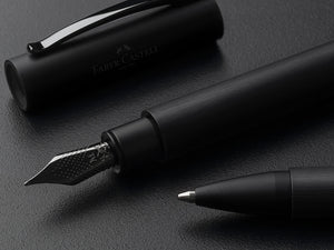 Pluma Estilográfica Faber-Castell Ambition All Black LE, 147150