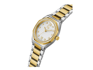 Reloj de Cuarzo GC Watches Coussin Sleek Lady, Blanco, 34 mm, Z25002L1MF