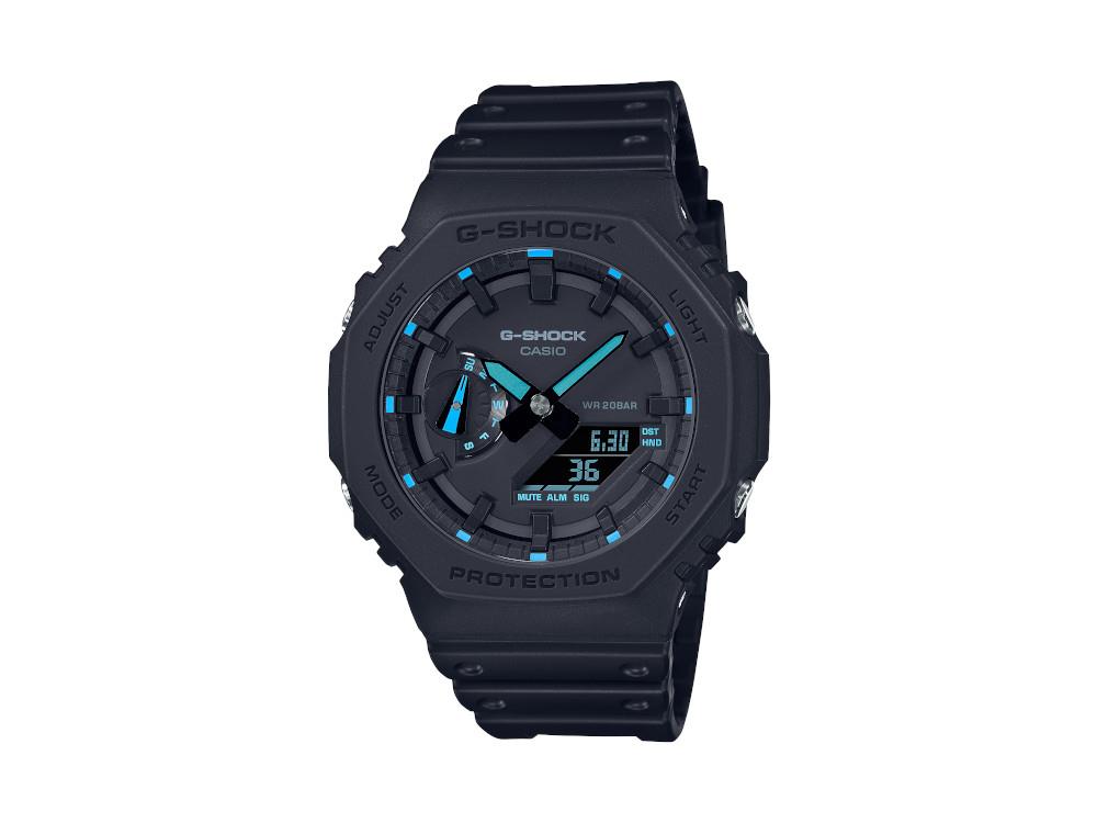 Reloj de Cuarzo G-SHOCK Casio Classic, Negro, 48.5 × 45.4mm, GA-2100-1A2ER