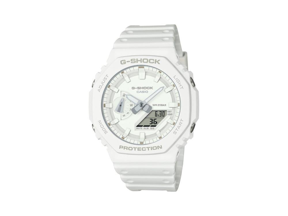 Reloj de Cuarzo G-SHOCK Casio Classic, Blanco, 48.5 × 45.4mm, GA-2100-7A7ER