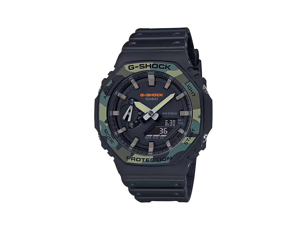 Reloj de Cuarzo G-SHOCK Casio The Origin, Carbono, Negro, 48.5mm, GA-2100SU-1AER