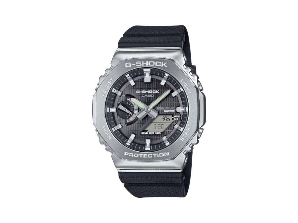 Reloj de Cuarzo G-SHOCK Casio G-Steel, Negro, 49.3mm × 44.4mm, GBM-2100-1AER