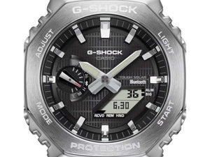 Reloj de Cuarzo G-SHOCK Casio G-Steel, Negro, 49.3mm × 44.4mm, GBM-2100-1AER