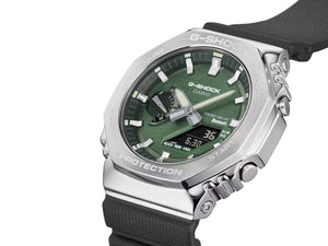 Reloj de Cuarzo G-SHOCK Casio G-Steel, Verde, 49.3mm × 44.4mm, GBM-2100A-1A3ER