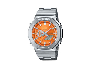 Reloj de Cuarzo G-SHOCK Casio G-Steel, Naranja, 49.3mm × 44.4mm, GM-2110D-4AER