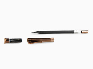 Lápiz Graf von Faber-Castell Lápiz Perfecto Brown Edition, Madera, Negro, 118536