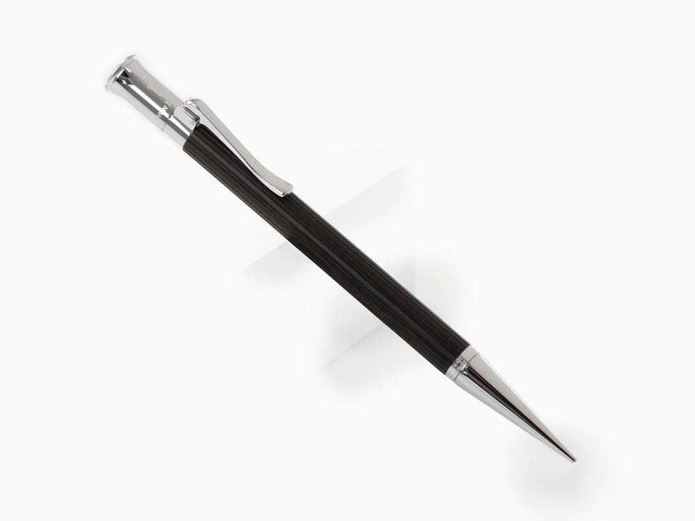 Portaminas Graf von Faber-Castell Classic, Madera de grenadille, Platino 0.7 mm