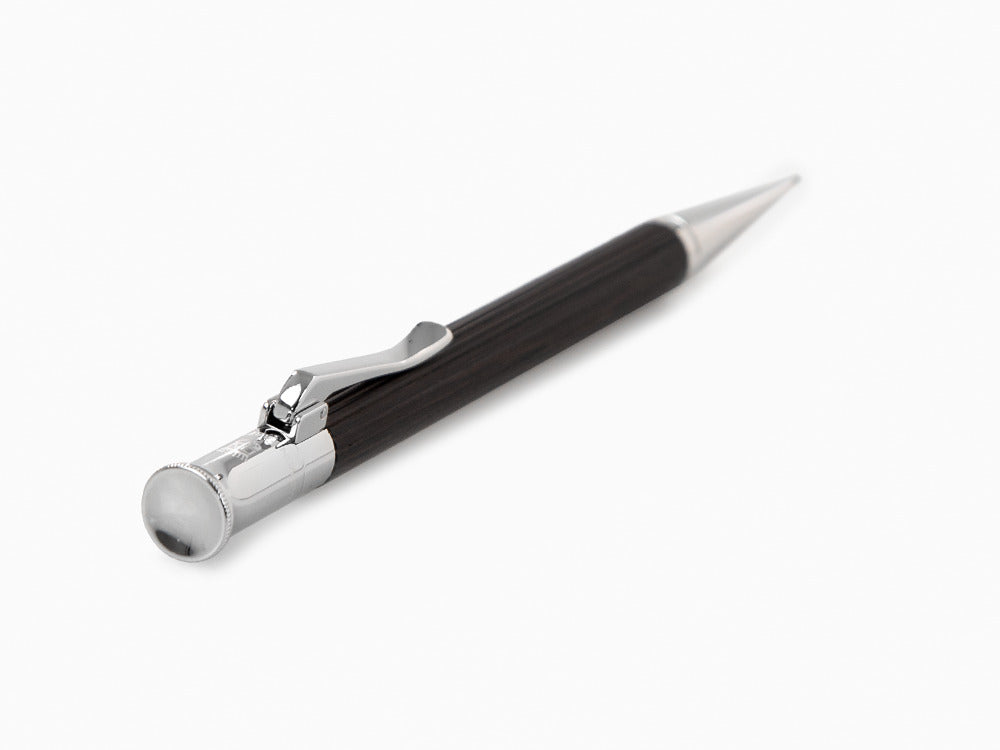 Portaminas Graf von Faber-Castell Classic, Madera de grenadille, Platino 0.7 mm