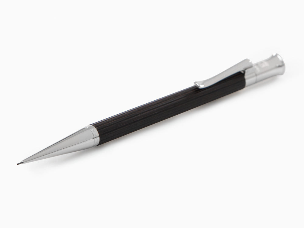 Portaminas Graf von Faber-Castell Classic, Madera de grenadille, Platino 0.7 mm