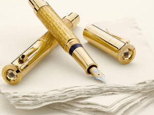 Estilográfica Graf von Faber-Castell Pen of the Year 2012, Oro 24k