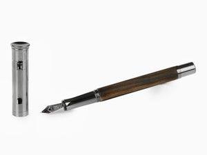 Estilográfica Graf von Faber-Castell Classic Macassar "Black Edition"