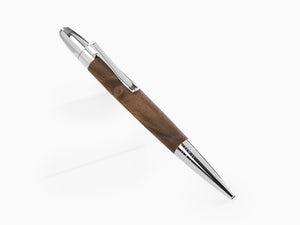 Bolígrafo Graf von Faber-Castell Magnum, Madera de nogal, Platino, 146387