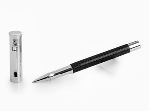 Roller Graf von Faber-Castell Guilloche, Resina preciosa, Negro, 146510