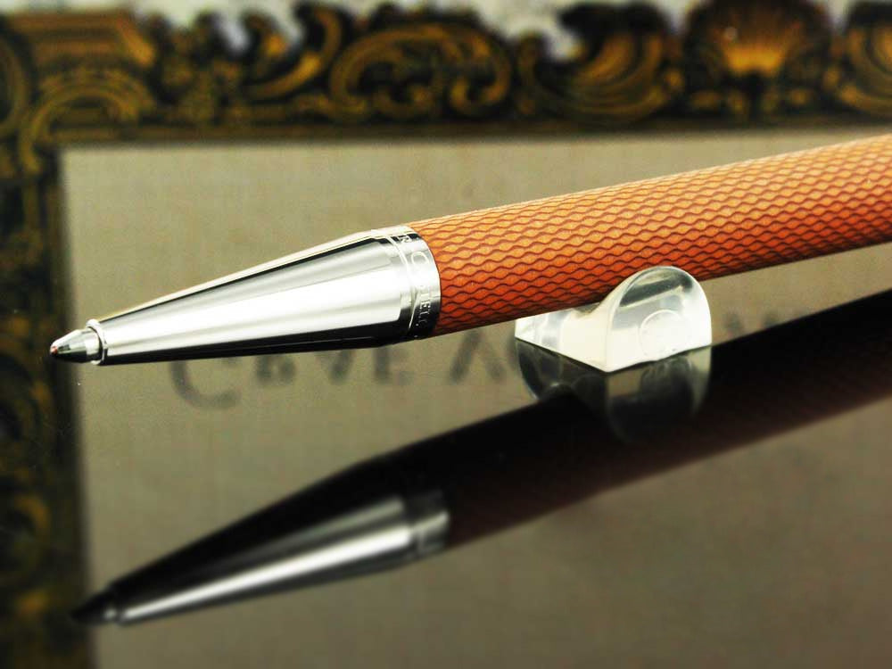 Bolígrafo Graf von Faber-Castell Guilloche, Resina preciosa, Coñac, 146535