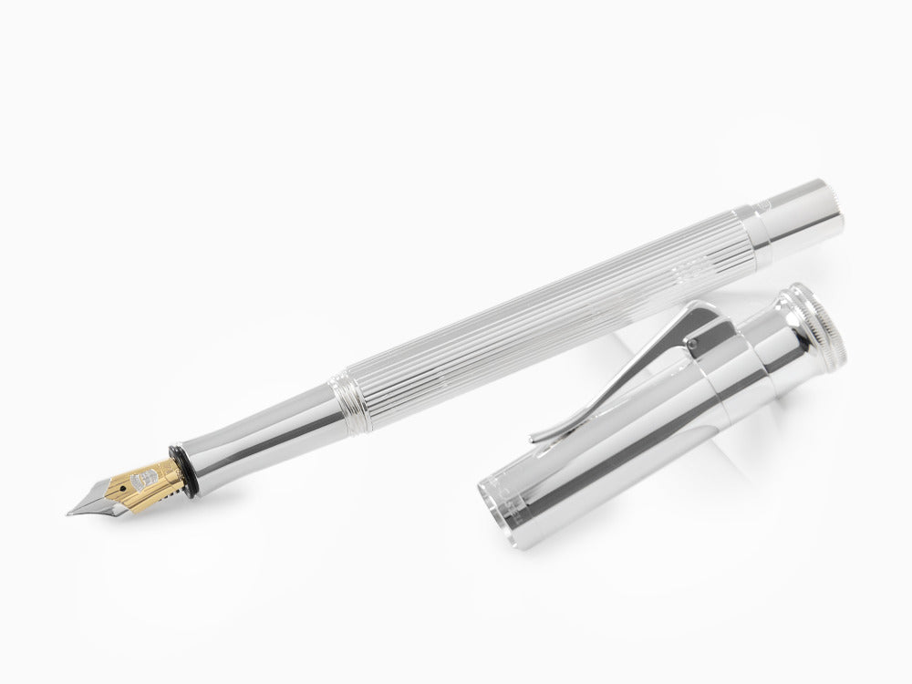 Pluma Estilográfica Graf von Faber-Castell Classic, Plata .925, 148570