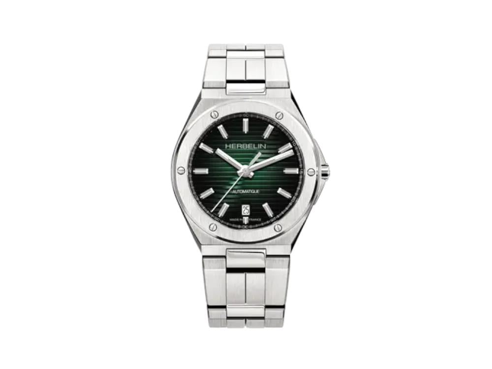 Reloj Automático Herbelin Cap Camarat, Acero Inoxidable, Verde, 40.5 mm, 1645B16