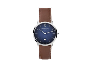 Reloj de Cuarzo Herbelin City, Acero Inoxidable 316L, Azul, Día, 19515AP15GD