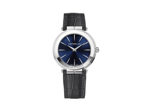 Reloj de Cuarzo Herbelin Newport Slim, Acero Inoxidable, Azul, 40 mm, 19522AP15