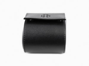 Estuche de Reloj Iguana, Cuero, Negro, WATCH-ROLL