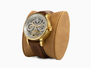 Reloj Automático Ingersoll Jazz, 44 mm, Dorado, Correa de piel, I07704