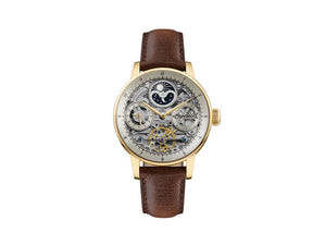 Reloj Automático Ingersoll Jazz, 44 mm, Dorado, Correa de piel, I07704