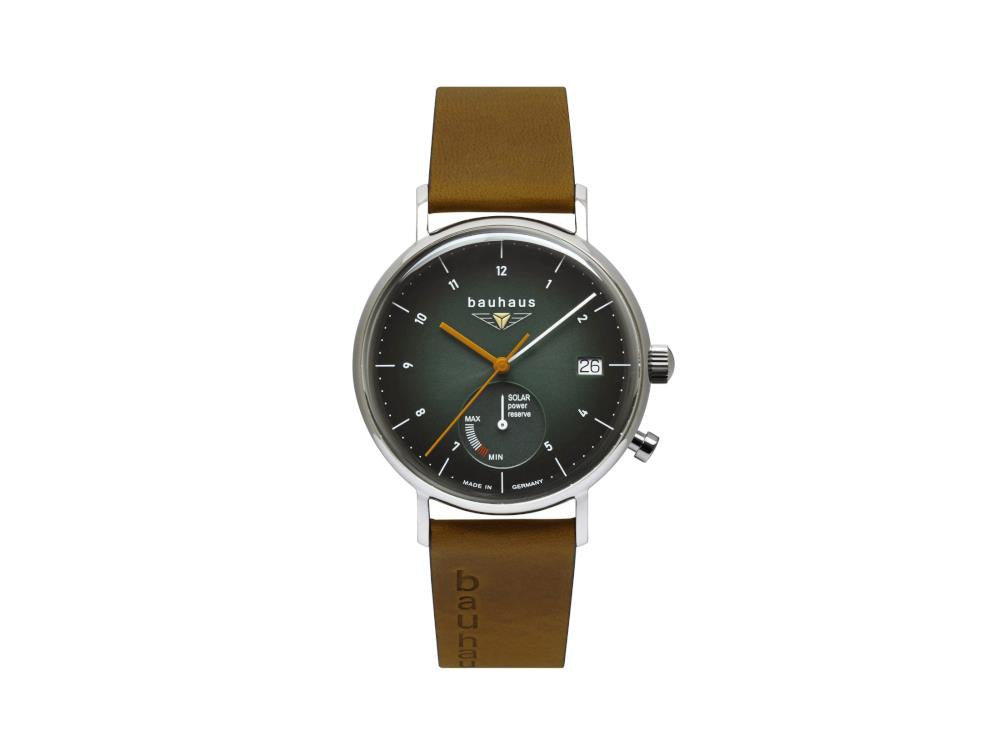 Reloj de Cuarzo Bauhaus, Verde, 41 mm, Día, 2112-4