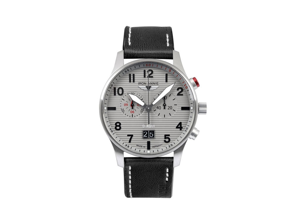 Reloj de Cuarzo Iron Annie D-Aqui, Gris, 42 mm, Cronógrafo, Día, 5686-4