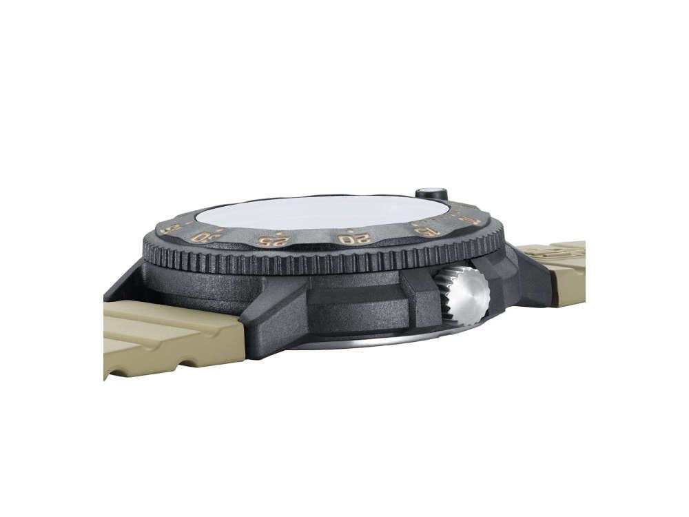 Reloj de Cuarzo Luminox Sea Navy Seal EVO, Beige, CARBONOX™, 43 mm, LX.3010.EVO