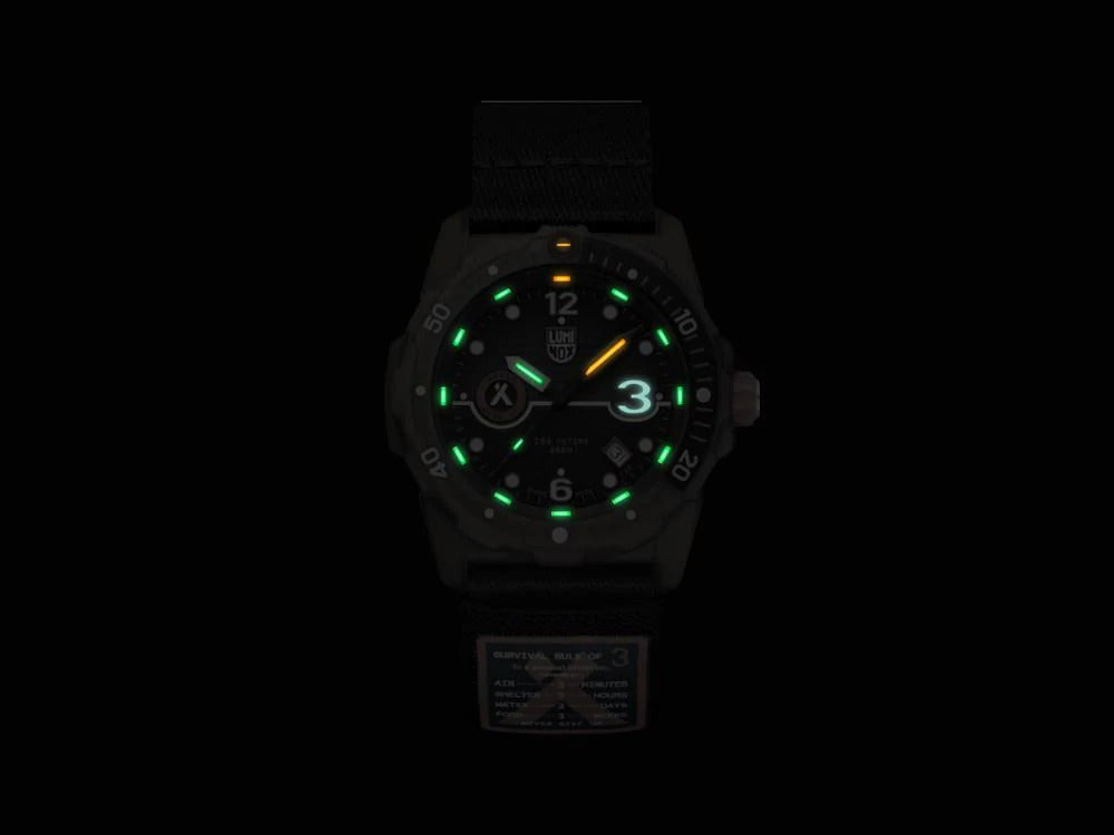 Reloj de Cuarzo Luminox Bear Grylls Survival 3720 Series, 42 mm, LX.3721.ECO