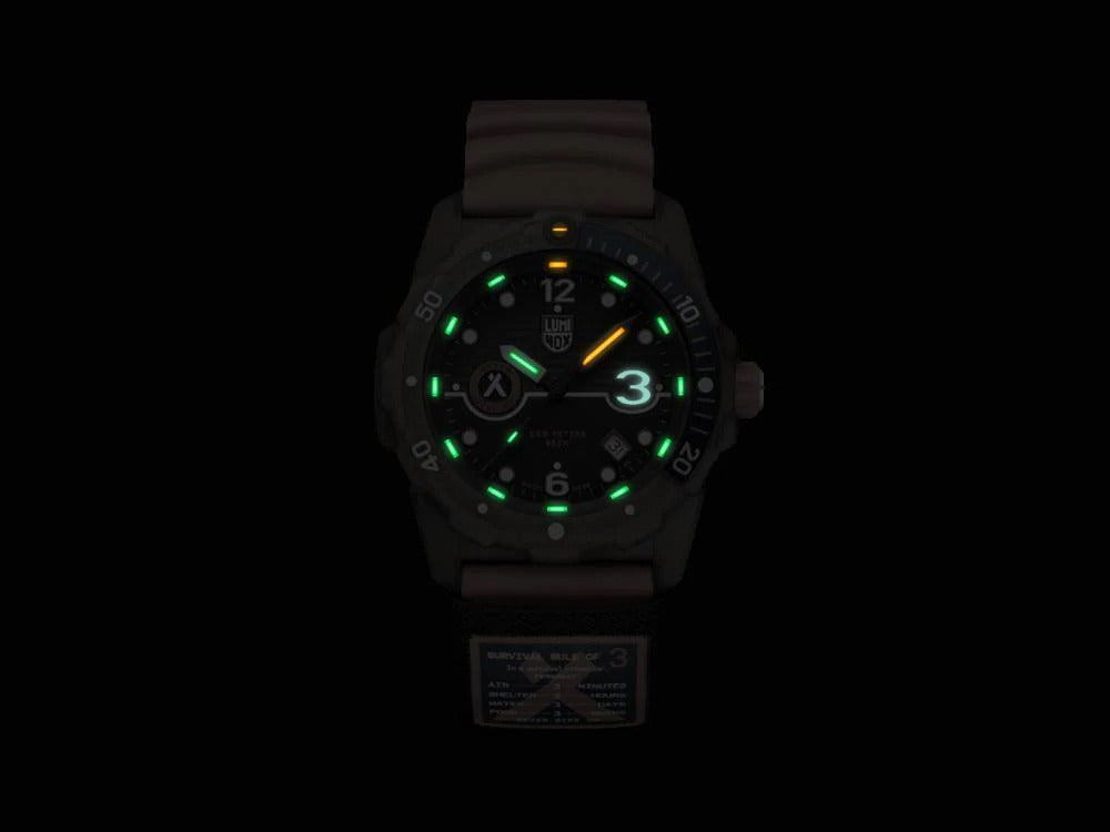 Reloj de Cuarzo Luminox Bear Grylls Survival 3720 Series, 42 mm, LX.3729.ECO