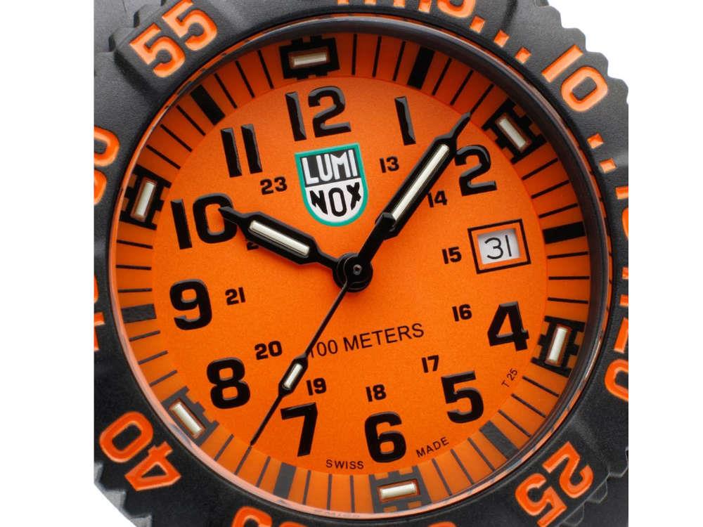 Reloj de Cuarzo Luminox G-Collection Sea Lion, Naranja, 43 mm, X2.2059.1