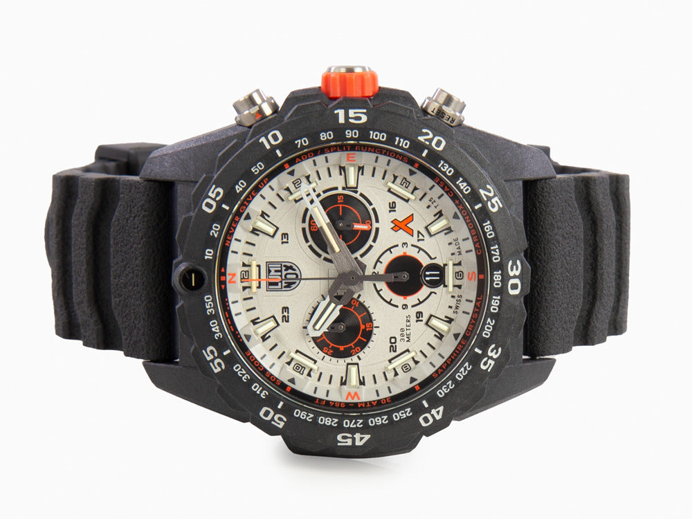 Reloj de Cuarzo Luminox Bear Grylls Survival 3740, CARBONOX, Gris, 45mm, XB.3748