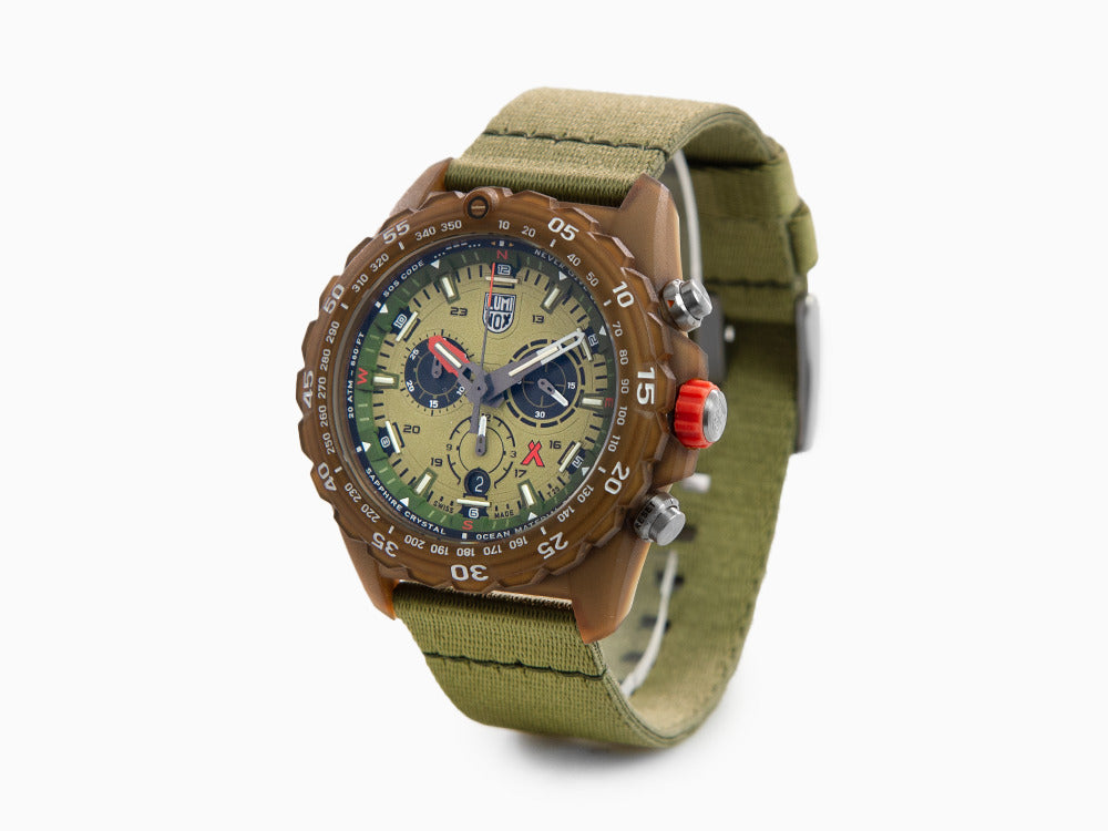 Reloj de Cuarzo Luminox Bear Grylls Survival 3740 Eco Series, Verde, XB.3757.ECO