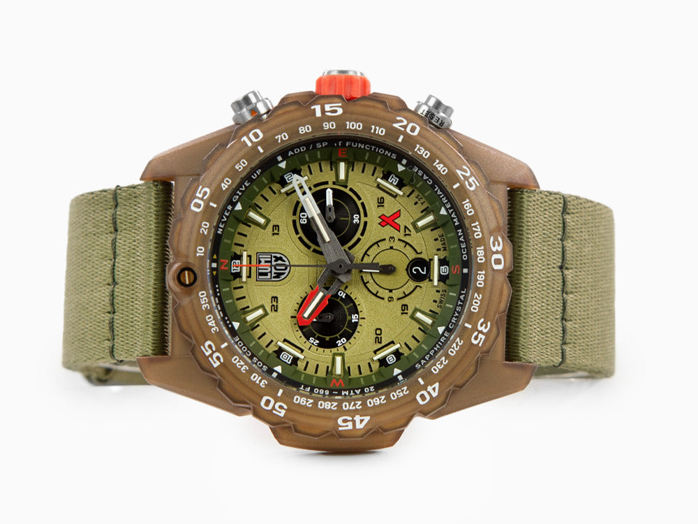 Reloj de Cuarzo Luminox Bear Grylls Survival 3740 Eco Series, Verde, XB.3757.ECO