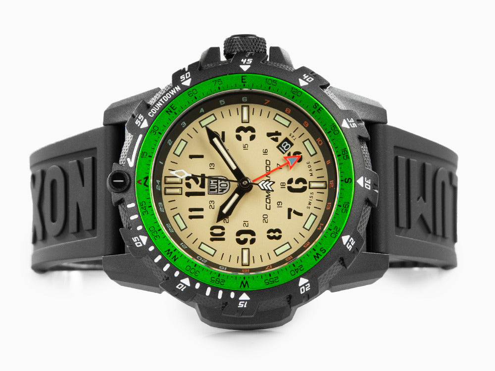 Reloj de Cuarzo Luminox Commando Raider 3300 Series, CARBONOX, 46 mm, XL.3321