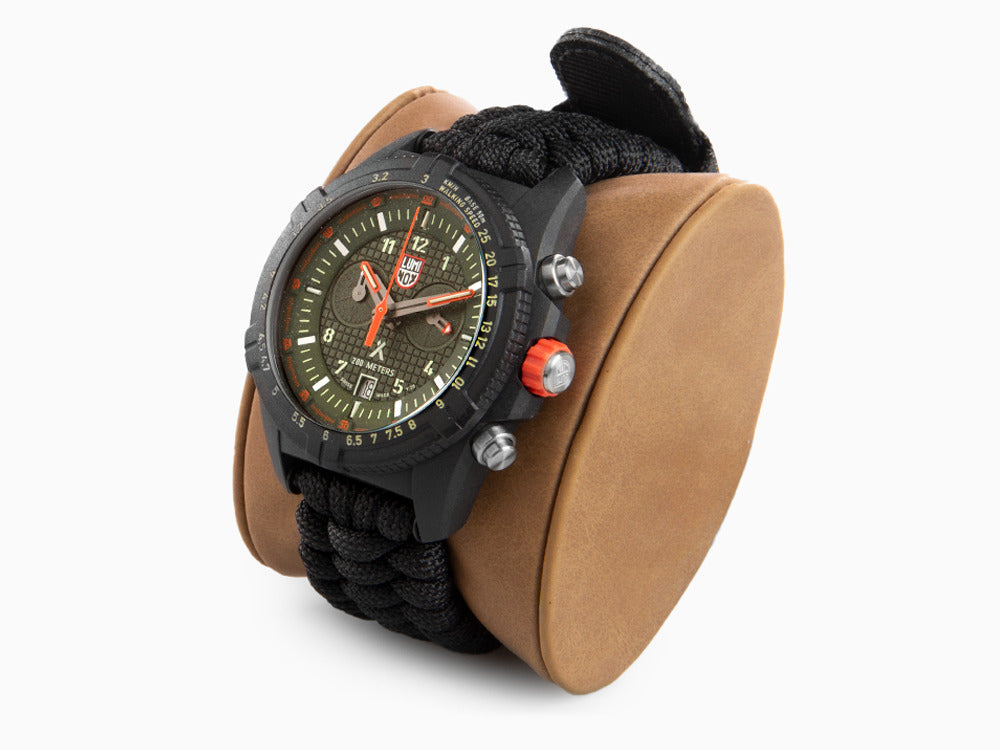 Reloj de Cuarzo Luminox Bear Grylls Survival Land Verde, 45mm, Paracord, XL.3797