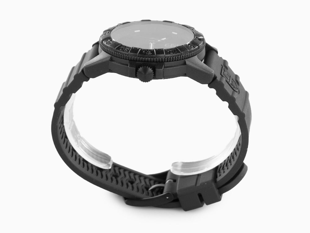 Reloj de Cuarzo Luminox Leatherback  Sea Turtle Giant 0320, Negro, Carbono, 44mm