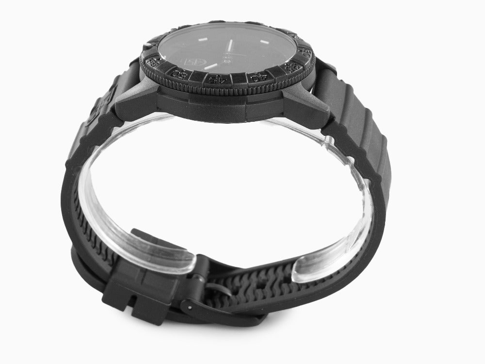 Reloj de Cuarzo Luminox Leatherback  Sea Turtle Giant 0320, Negro, Carbono, 44mm